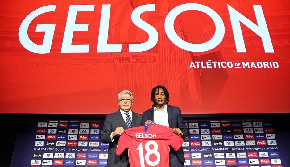 Gelson: "I promise to give it my all for this shirt"